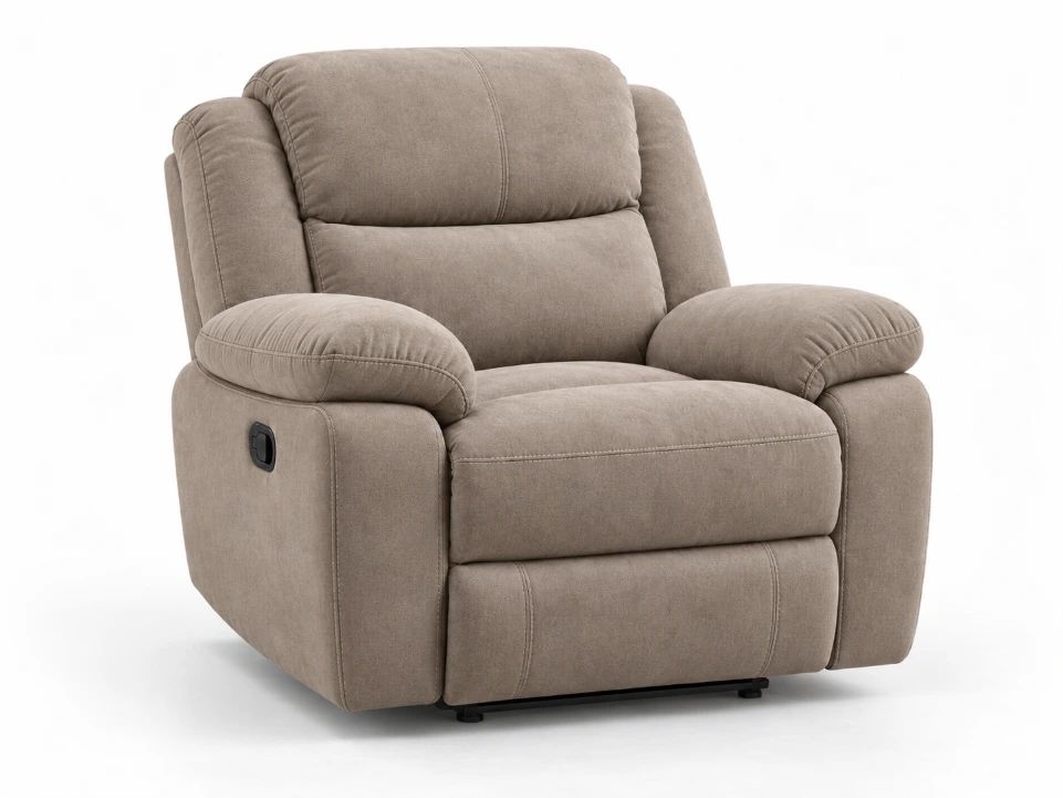 Milano Premium 3+2+1 Microfiber Recliner Lounge Suite - Image 5