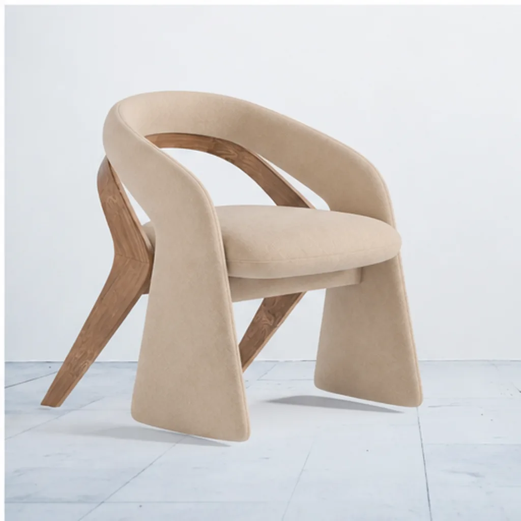 Stylish Comfort Chair - Beige AI