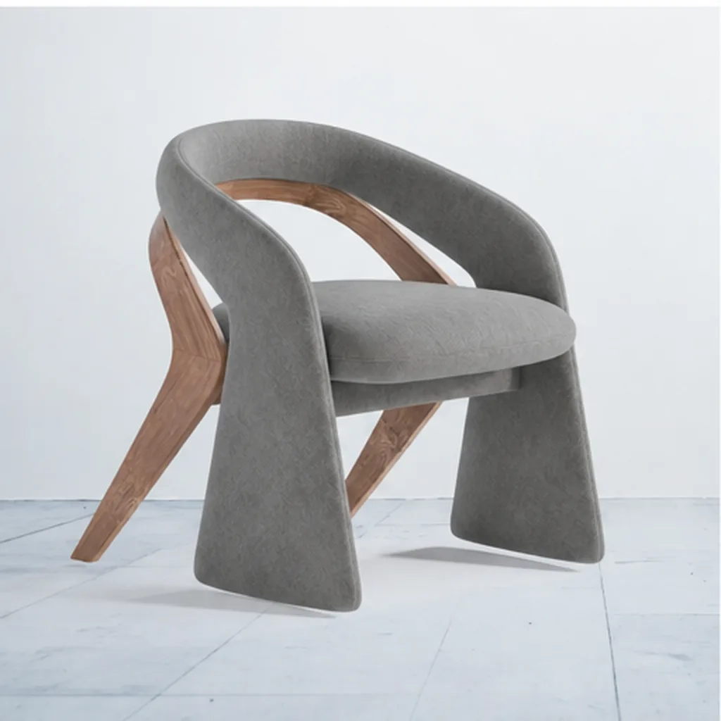 Stylish Comfort Chair - Grey AI